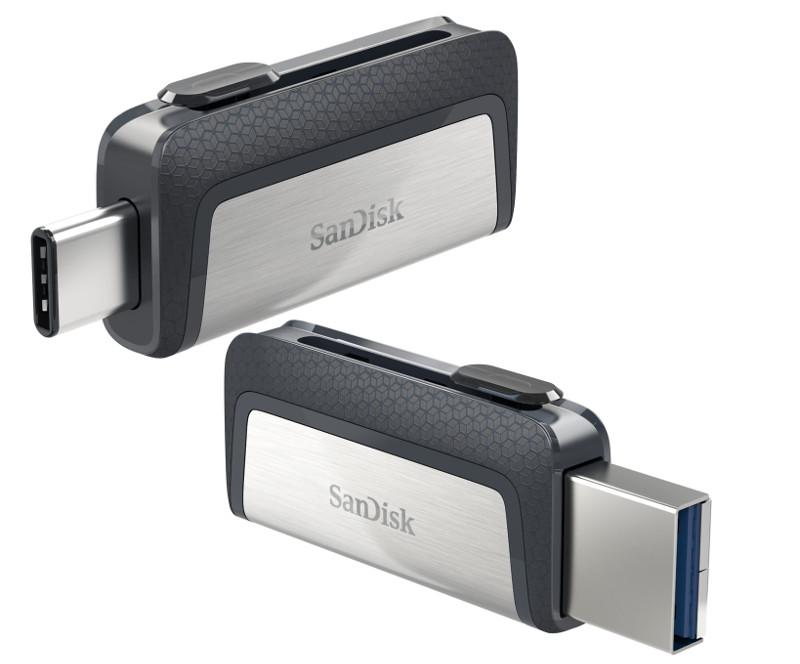 USB памет SanDisk Ultra Dual Drive USB 3.0/ Type-C, 64GB