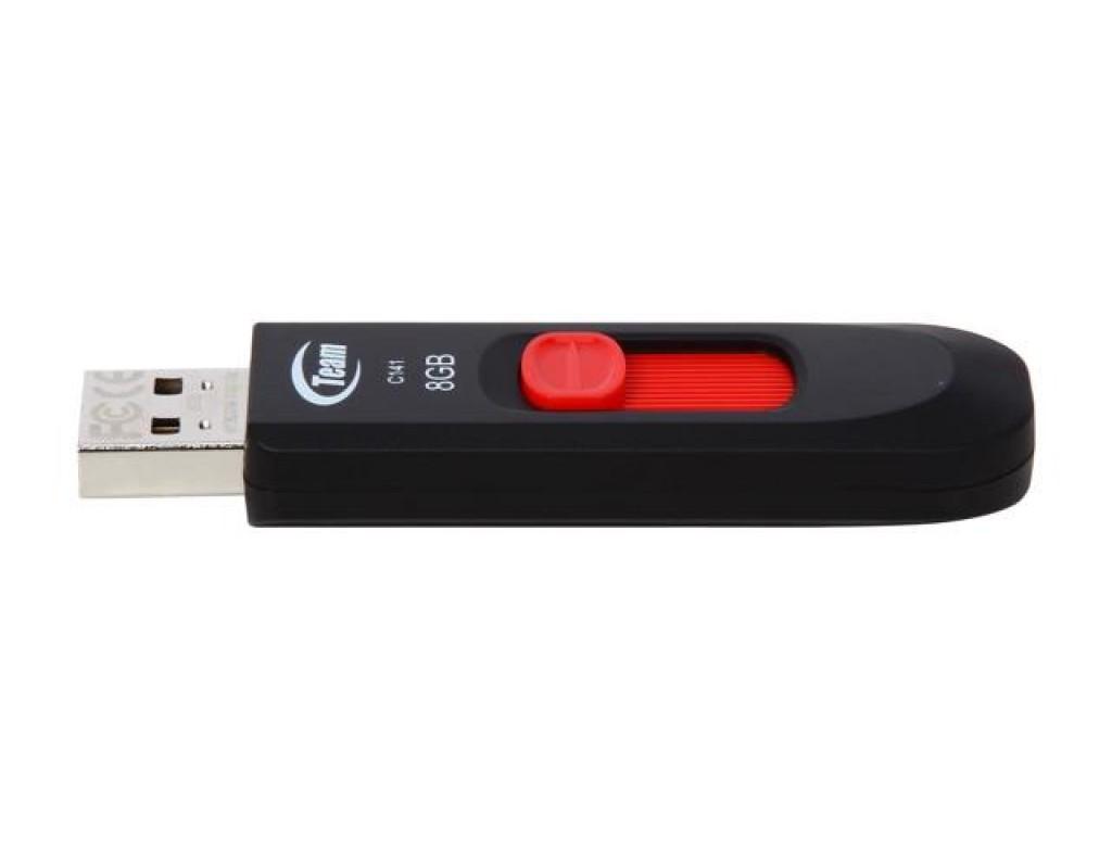 USB памет Team Group Elite C141, 8GB, USB 2.0, Червен-2