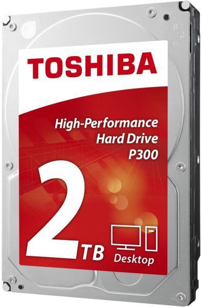 Хард диск TOSHIBA P300, 2TB, 7200rpm, 64MB, SATA 3