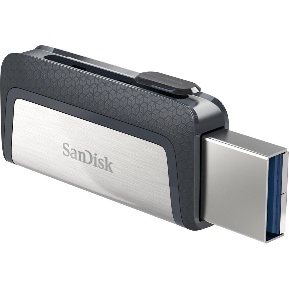 USB памет SanDisk Ultra Dual Drive USB 3.0/ Type-C, 128GB-3