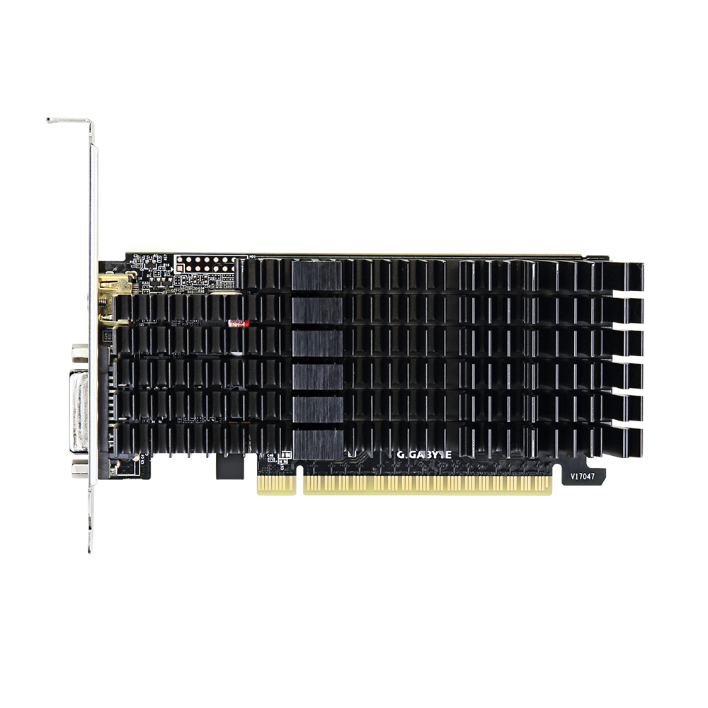 Видео карта Gigabyte GeForce GT 710 2GB GDDR5 64 bit, Low Profile, Silent-2