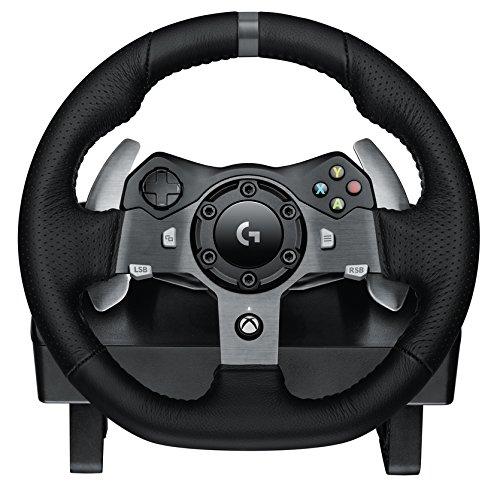 Волан Logitech Driving Force G920 за Xbox One / PC, Черен-2