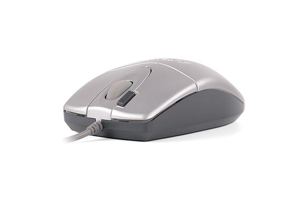 Оптична мишка A4tech OP-620D, USB, Сребрист-4