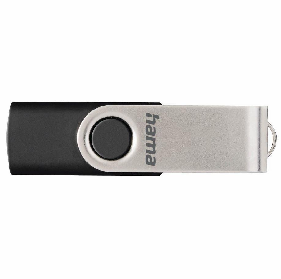 USB памет HAMA Rotate, 16GB, USB 2.0, 10mb/s,Черен-4