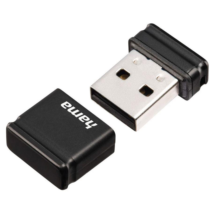 USB памет HAMA Smartly, 16GB, Черен-2