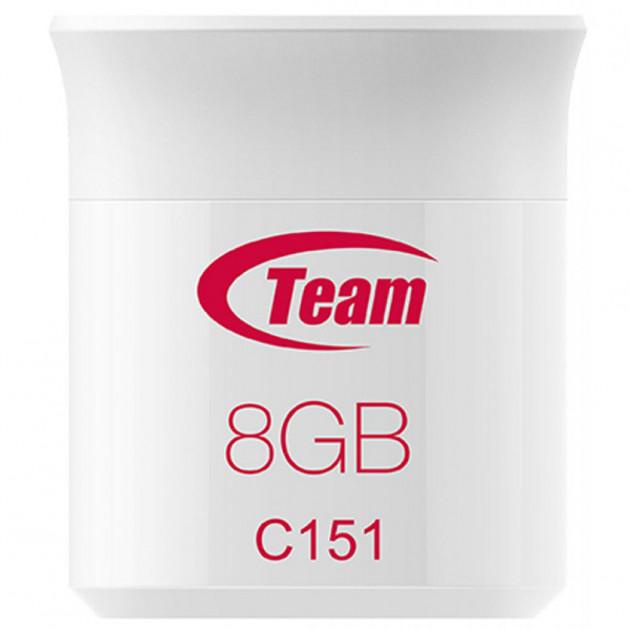 USB памет Team Group C151, 8GB, USB 2.0, Червен-2