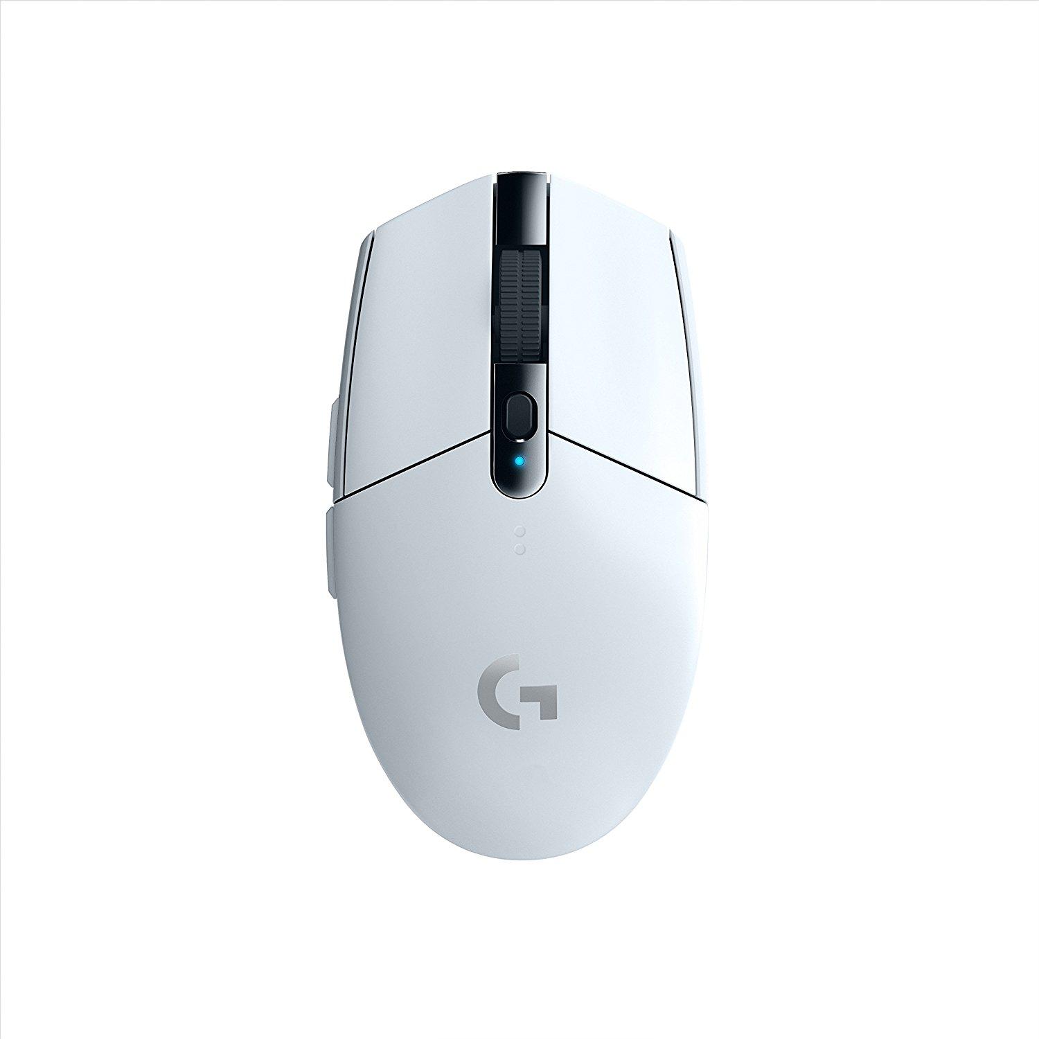 Геймърска мишка Logitech G305 Lightspeed Wireless Бял
