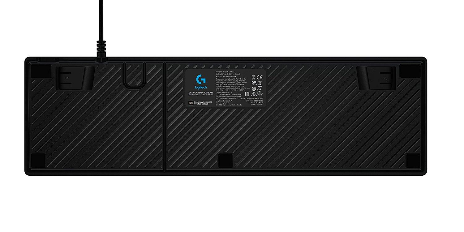 Геймърска механична клавиатура Logitech, G513 Carbon RGB, GX Blue Mechanical суичове-4