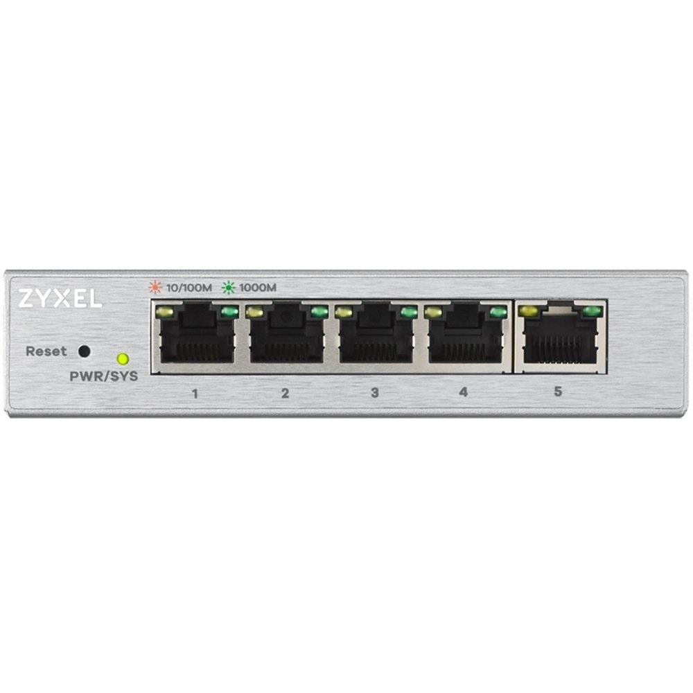 Суич ZyXEL GS-1200-5, 5 портов, Gigabit, webmanaged-1