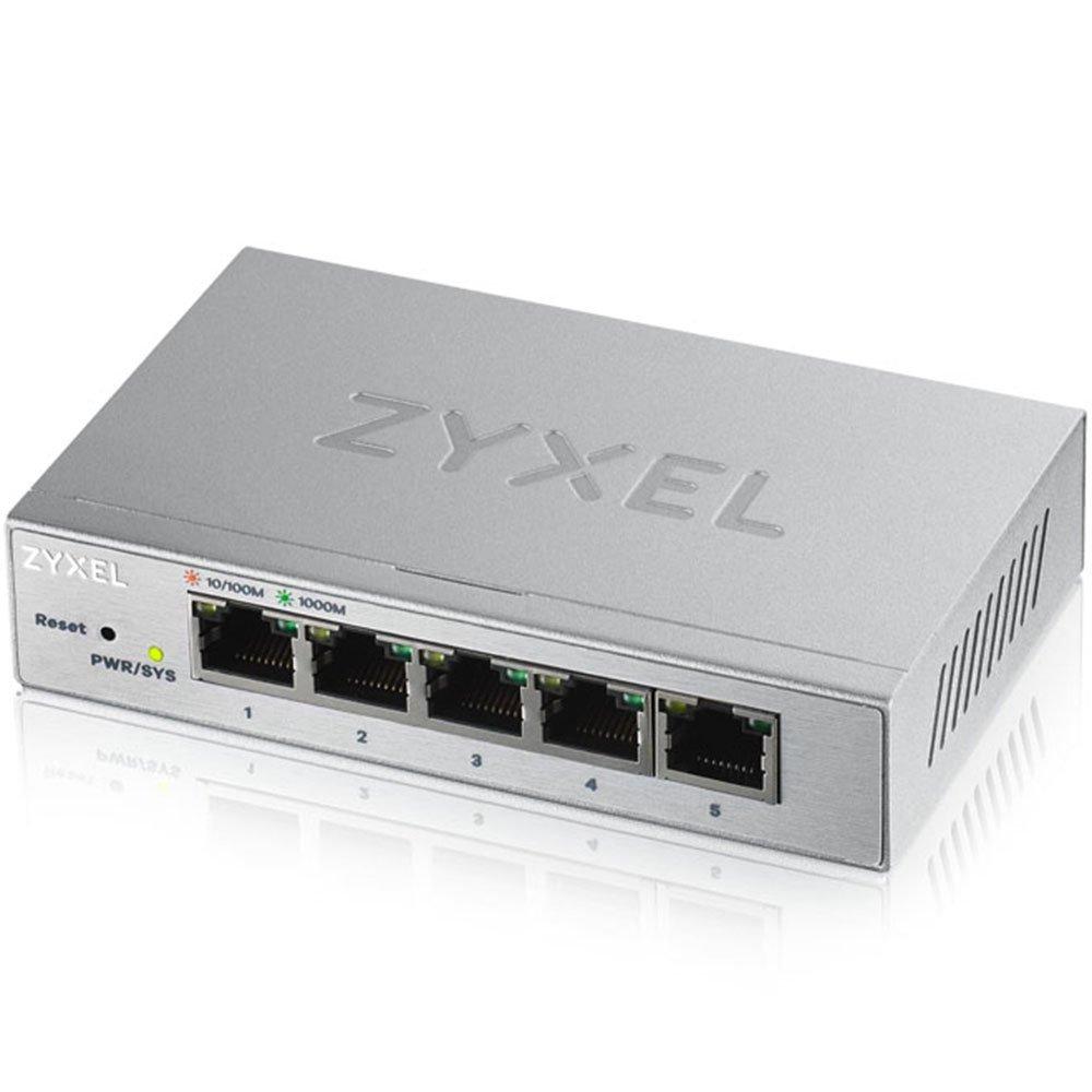 Суич ZyXEL GS-1200-5, 5 портов, Gigabit, webmanaged-2