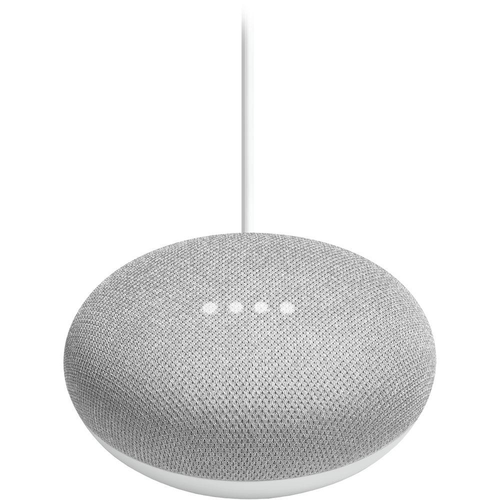 Безжична колонка Google Home mini Speaker, Сив-3