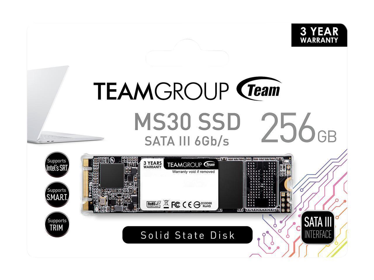 SSD Team Group MS30 M.2 2280 256GB SATA III -2