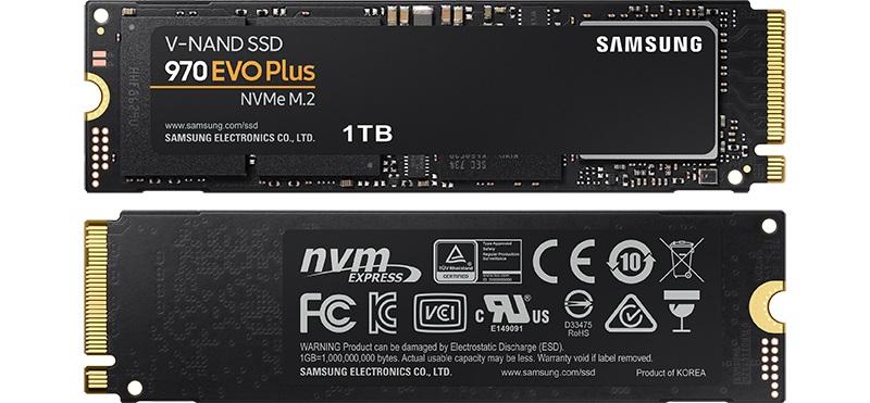 Solid State Drive (SSD) SAMSUNG 970 EVO Plus, 1TB, M.2 Type 2280, MZ-V7S1T0BW-2