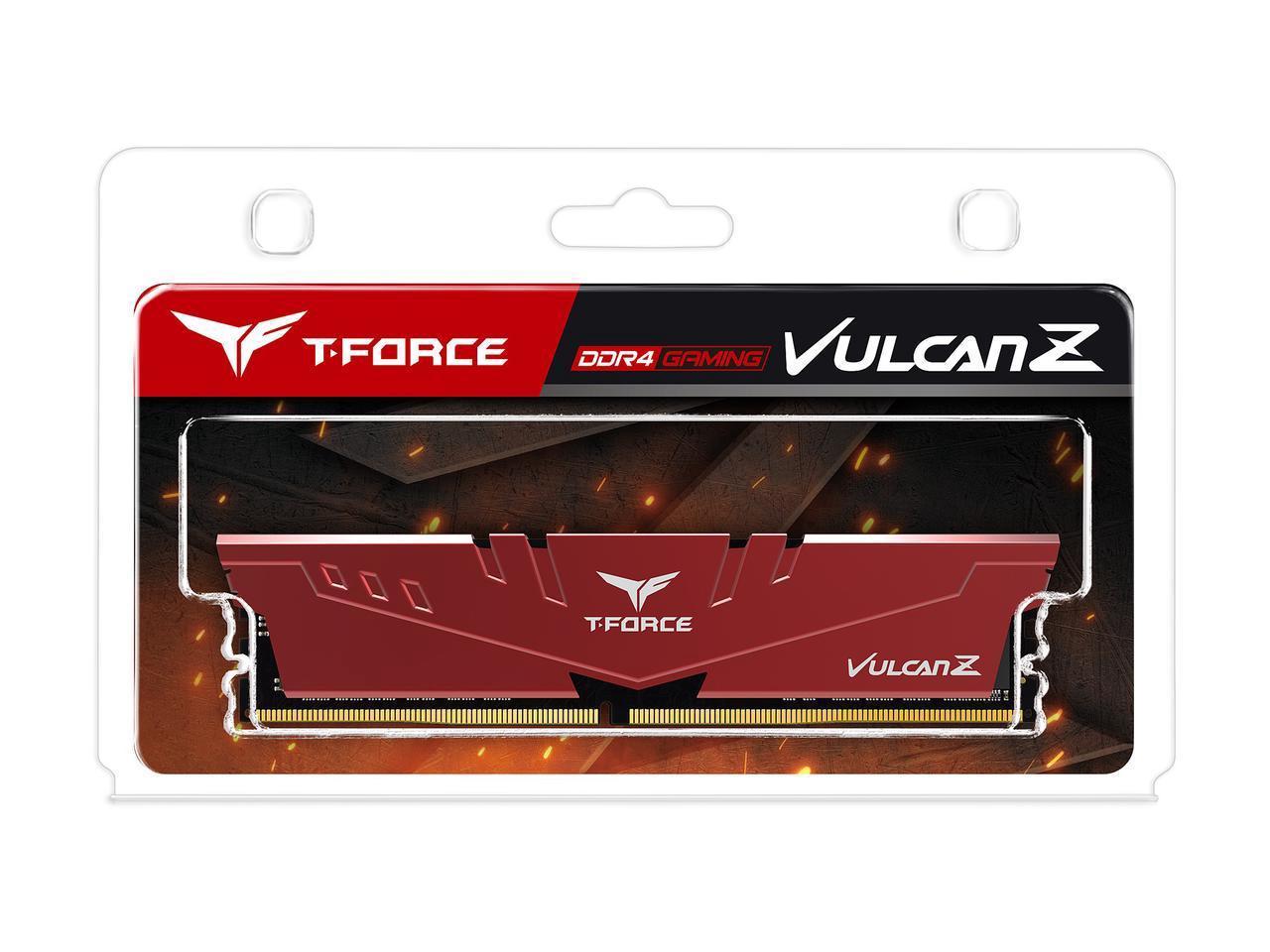 Памет Team Group T-Force Vulcan Z 8GB 2666MHz DDR4 CL18-18-18-43 1.2V-3