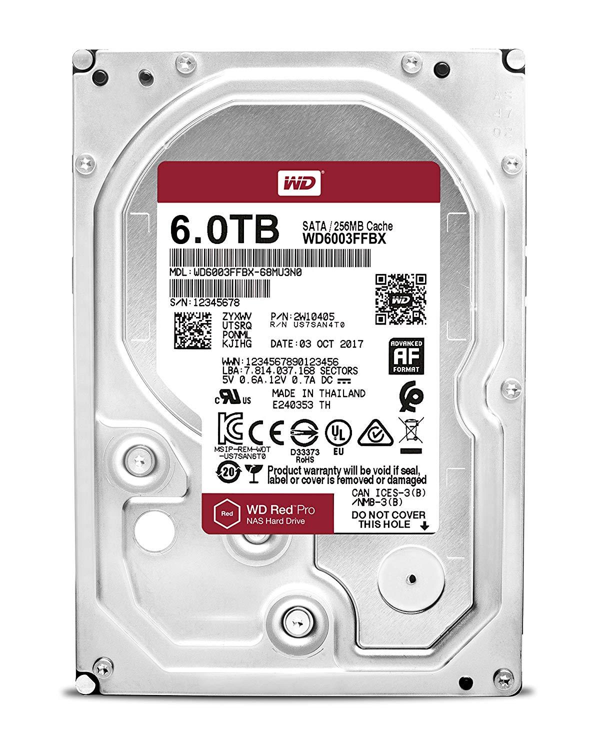 Хард диск WD Red Pro 6TB NAS 3.5&quot; 6TB 256MB 7200RPM-2