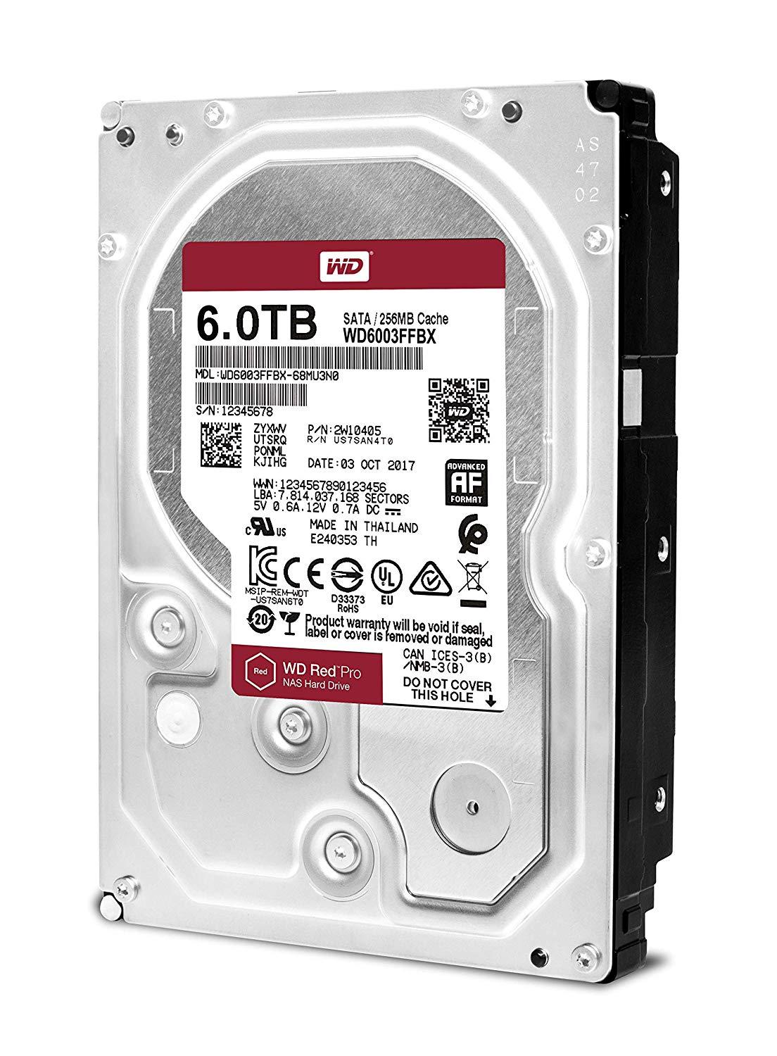 Хард диск WD Red Pro 6TB NAS 3.5&quot; 6TB 256MB 7200RPM-3