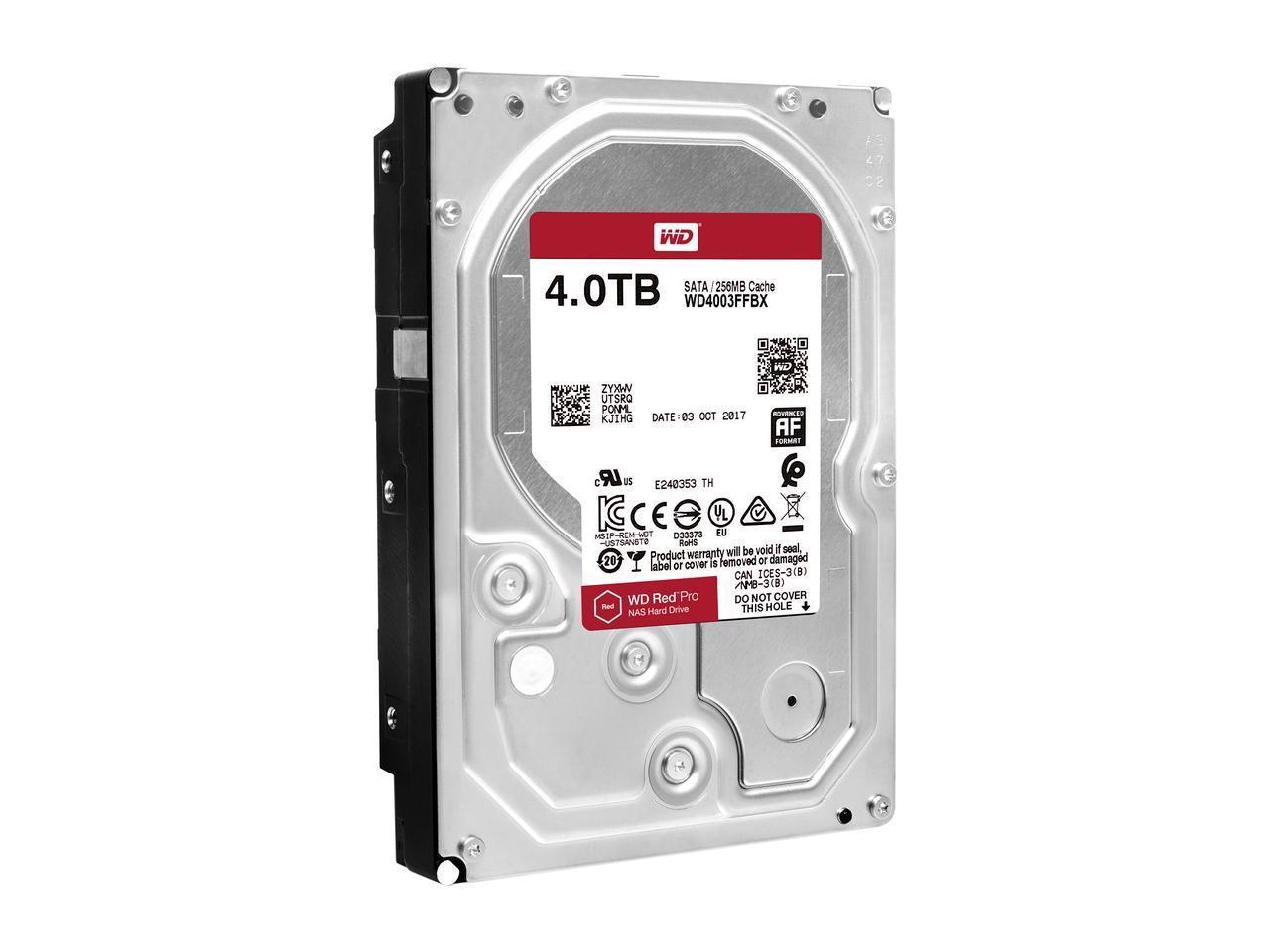 Хард диск WD Red Pro, 4TB NAS, 3.5&quot;, 256MB, 7200RPM-4
