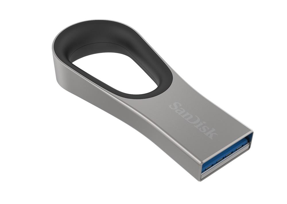 USB памет SanDisk Ultra Loop, USB 3.0, 64GB, Сребрист