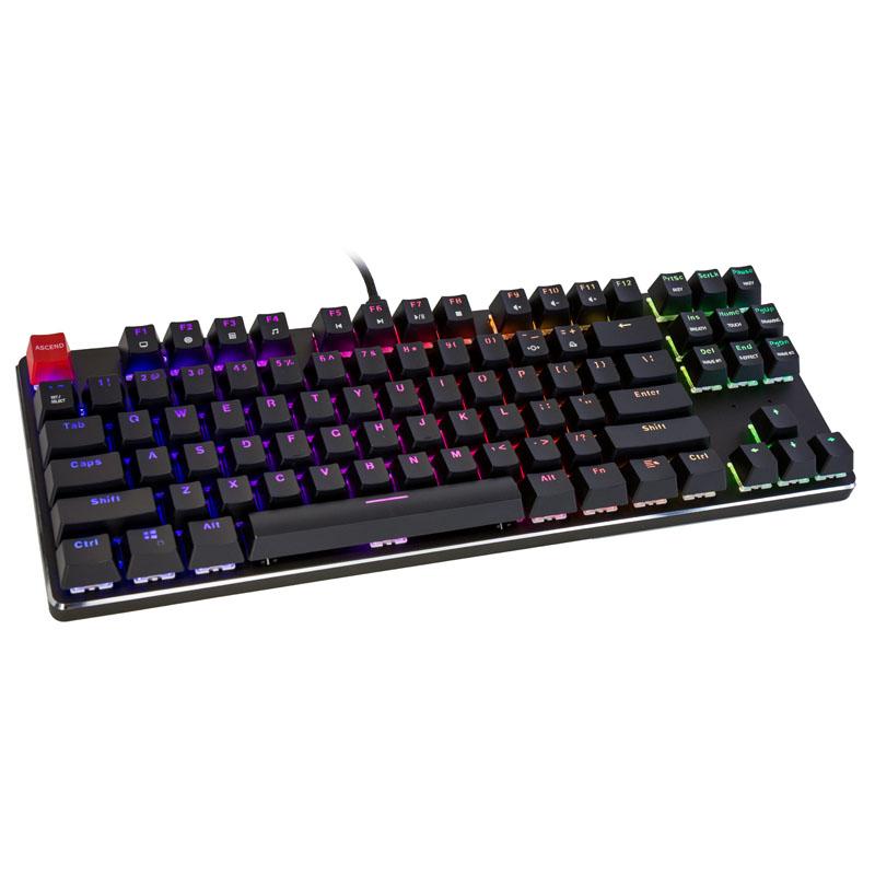 Геймърска механична клавиатура Glorious RGB GMMK TKL Gateron Brown US-1