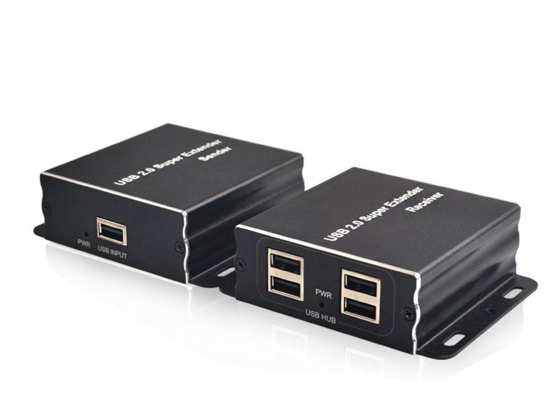 USB Extender (усилвател) ESTILLO ASKHU04-USB 1x4, усилва USB сигнал до 100 м по UTP кабел CAT5e/6-2