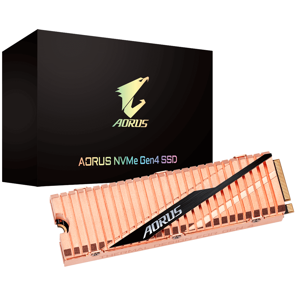 Solid State Drive (SSD) Gigabyte AORUS 2TB NVMe PCIe Gen4 SSD-1
