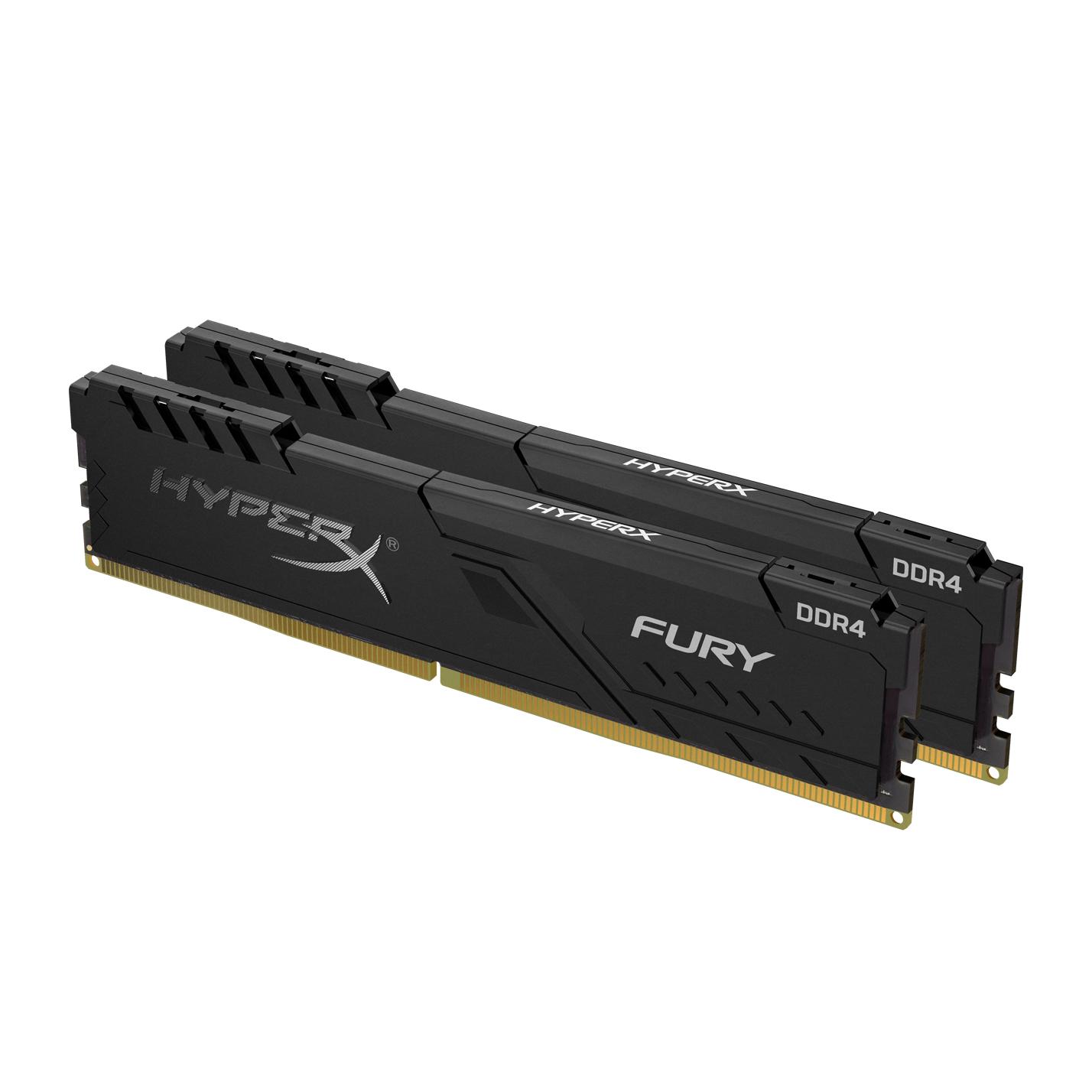 Памет HyperX Fury 32GB(2x16GB) DDR4 PC4-24000 3000MHz CL15 HX430C15FB3K2/32-2