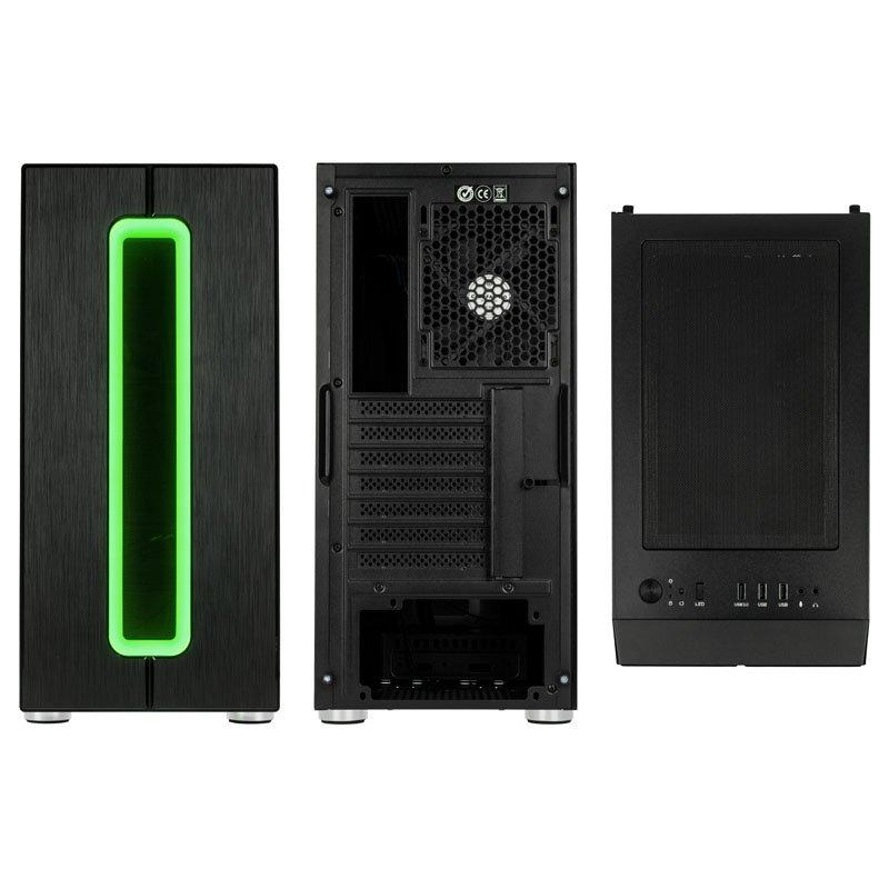 Кутия Kolink Nimbus RGB Mid-Tower, Черна-4