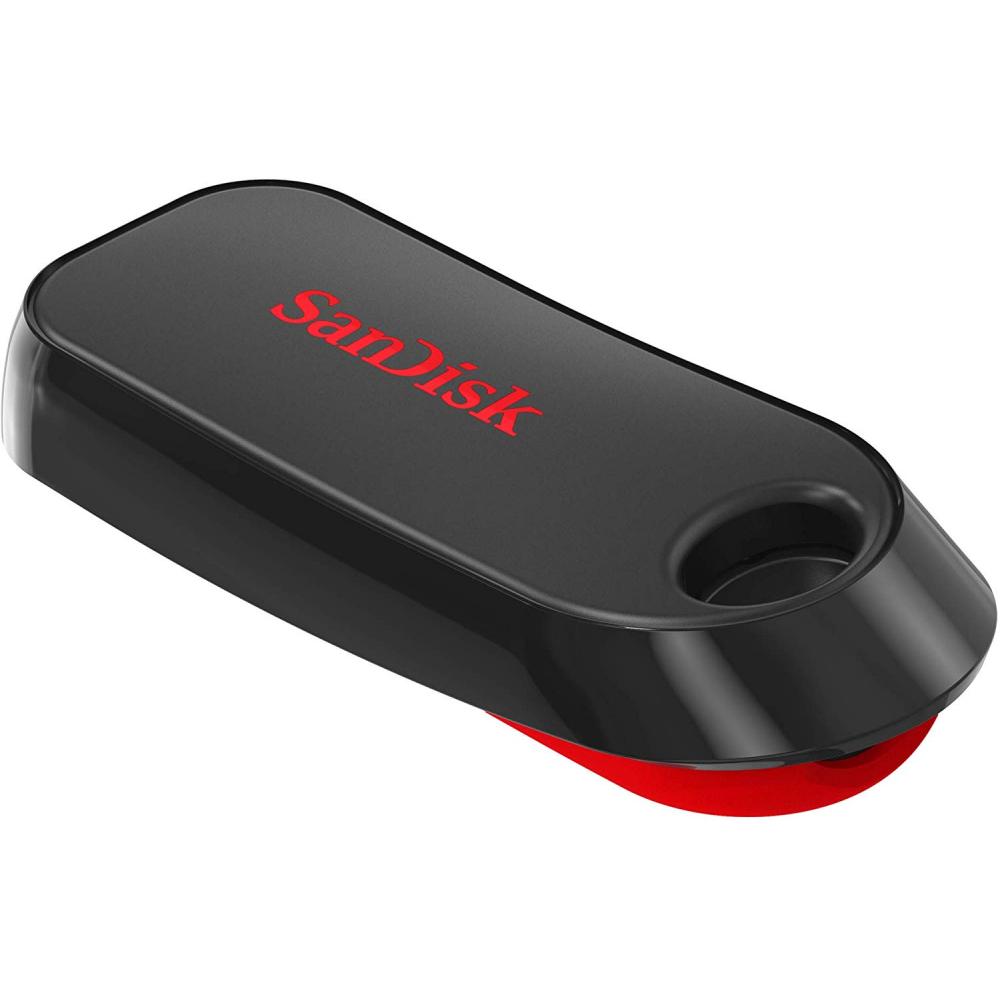 USB памет SanDisk Cruzer Snap, USB 2.0, 128GB, Черен-1