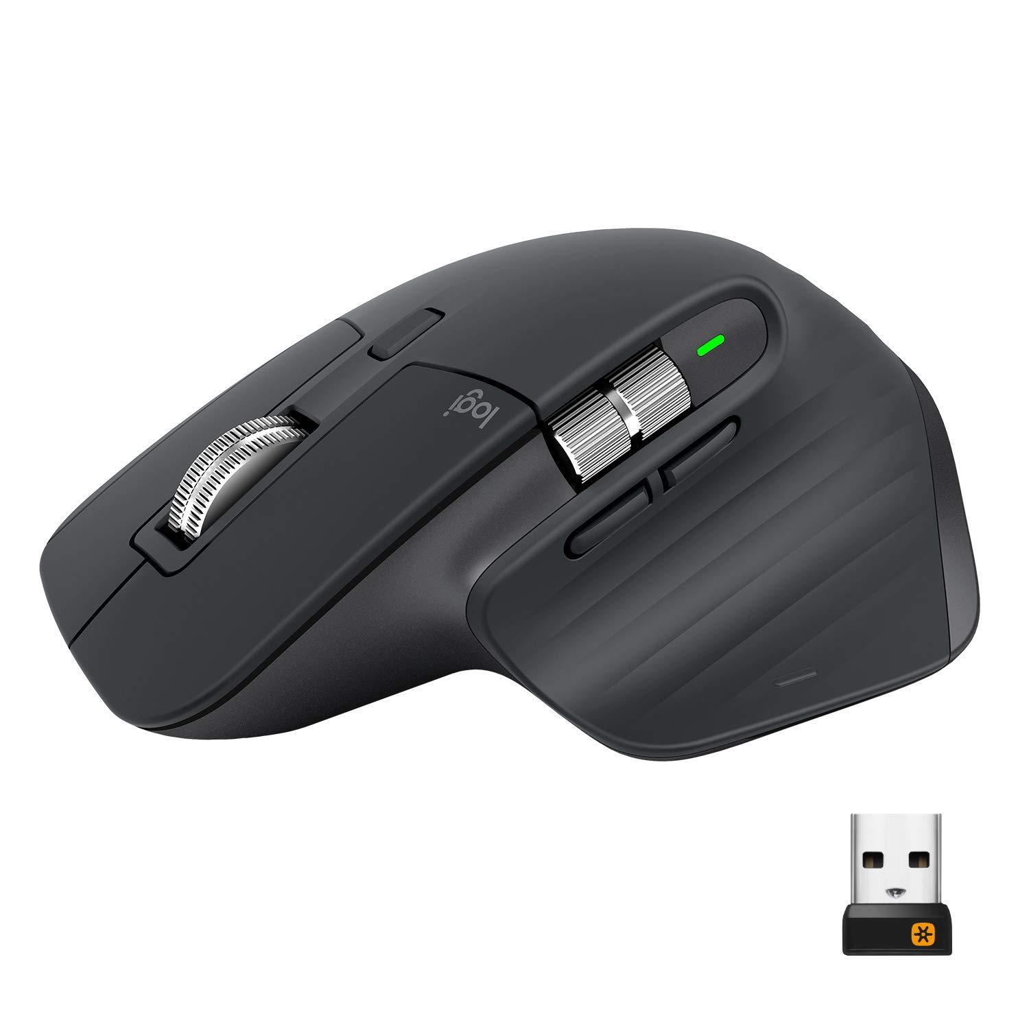 Безжична лазерна мишка LOGITECH MX Master 3 Graphite, Bluetooth