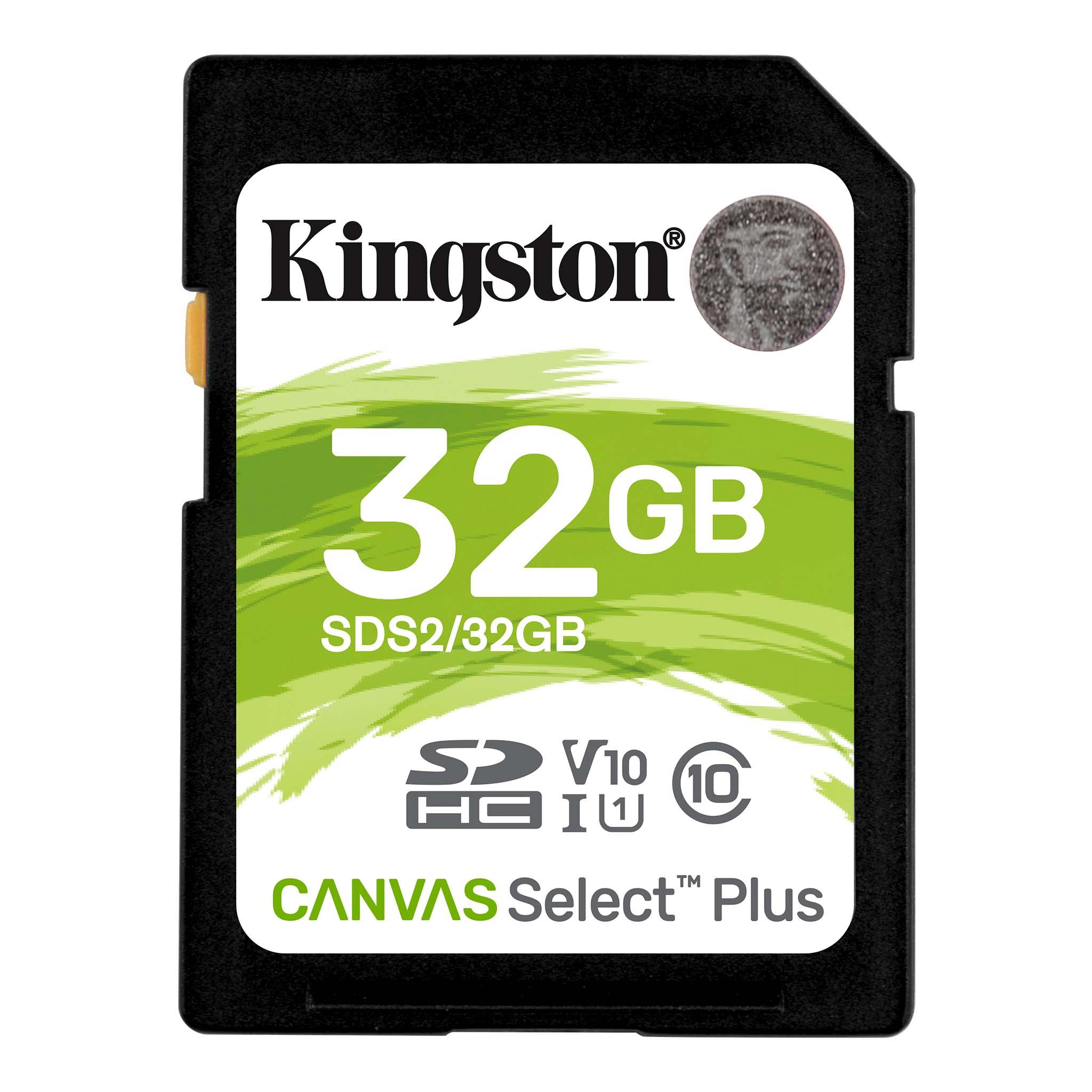 Карта памет Kingston Canvas Select Plus SD 32GB, Class 10 UHS-I-2