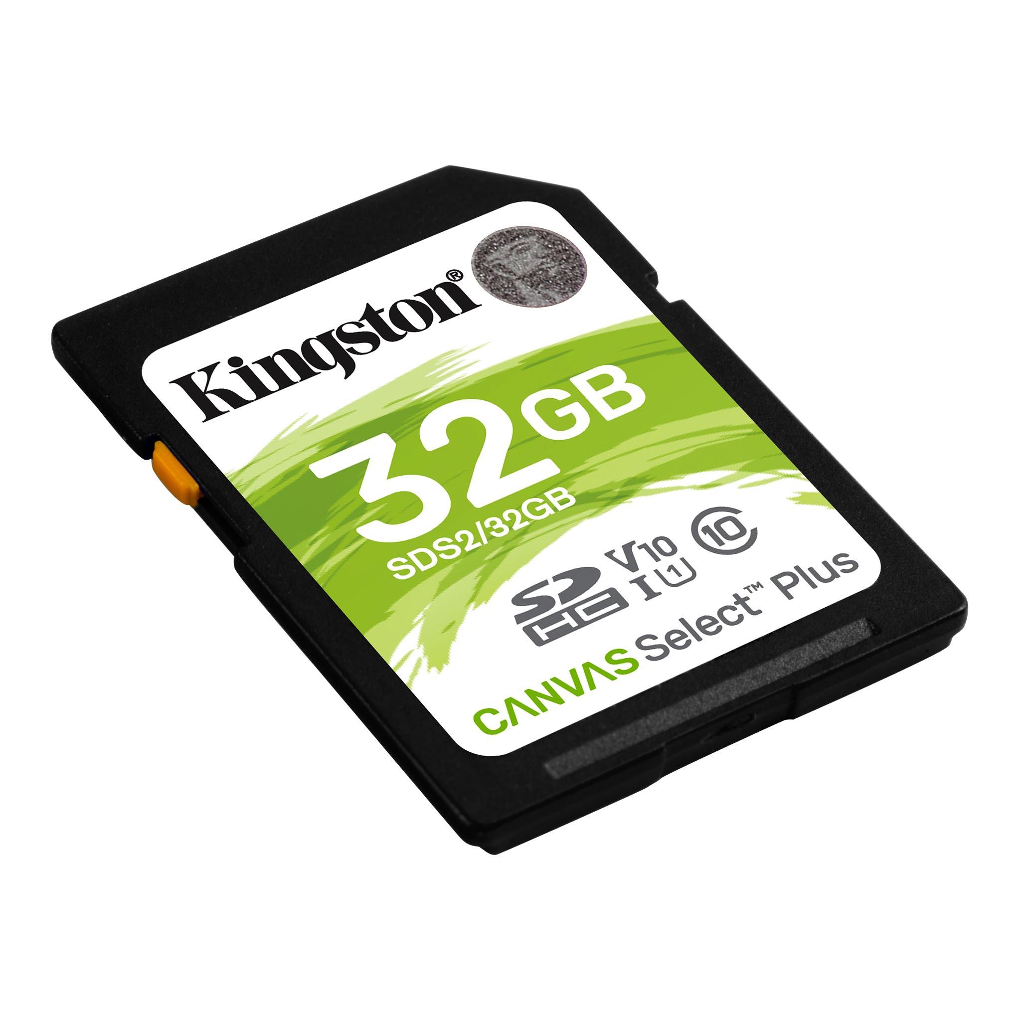 Карта памет Kingston Canvas Select Plus SD 32GB, Class 10 UHS-I-3