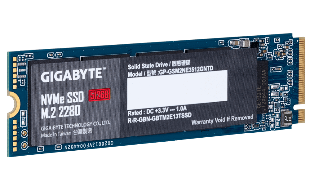 Solid State Drive (SSD) Gigabyte M.2 Nvme PCIe Gen 3 SSD 512GB-3