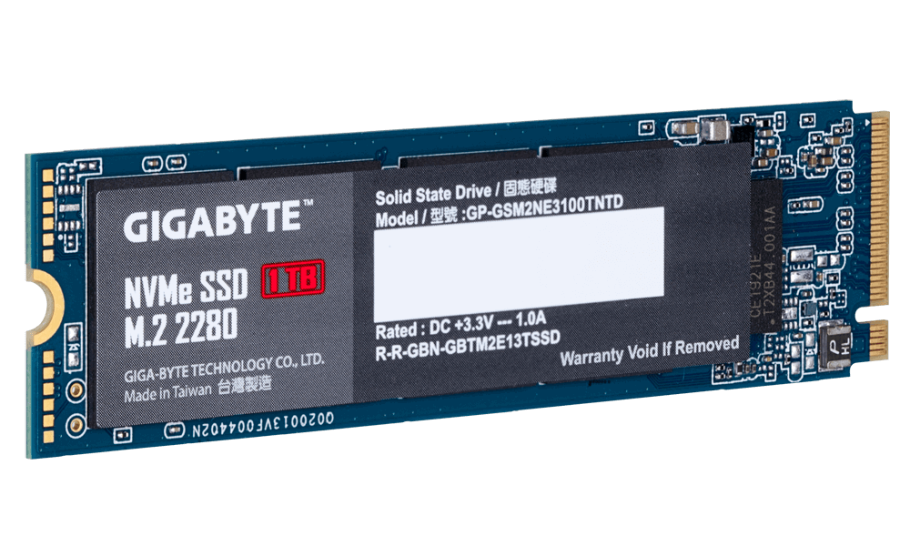 Solid State Drive (SSD) Gigabyte M.2 Nvme PCIe Gen 3 SSD 1TB-2