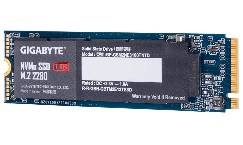 Solid State Drive (SSD) Gigabyte M.2 Nvme PCIe Gen 3 SSD 1TB-4