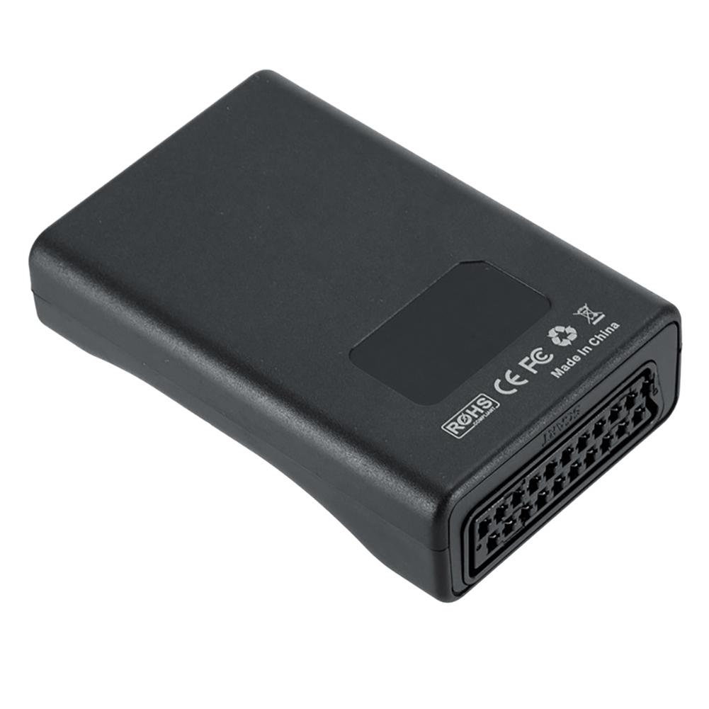 Видео конвертор Estillo ASK-ST001, Scart женско - HDMI женско, Черен-3