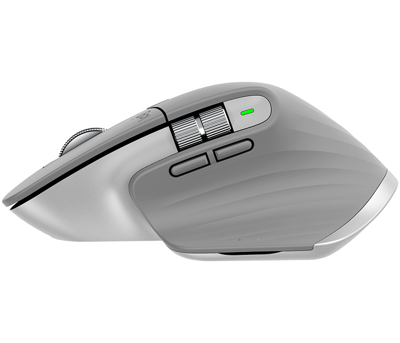 Безжична лазерна мишка LOGITECH MX Master 3 Mid Gray, Bluetooth-4