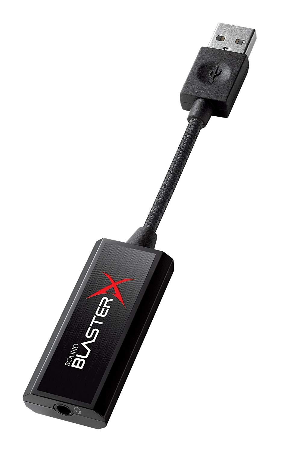 Външна звукова карта Creative Sound BlasterX G1, 7.1 HD, USB, 3.5 mm жак-1