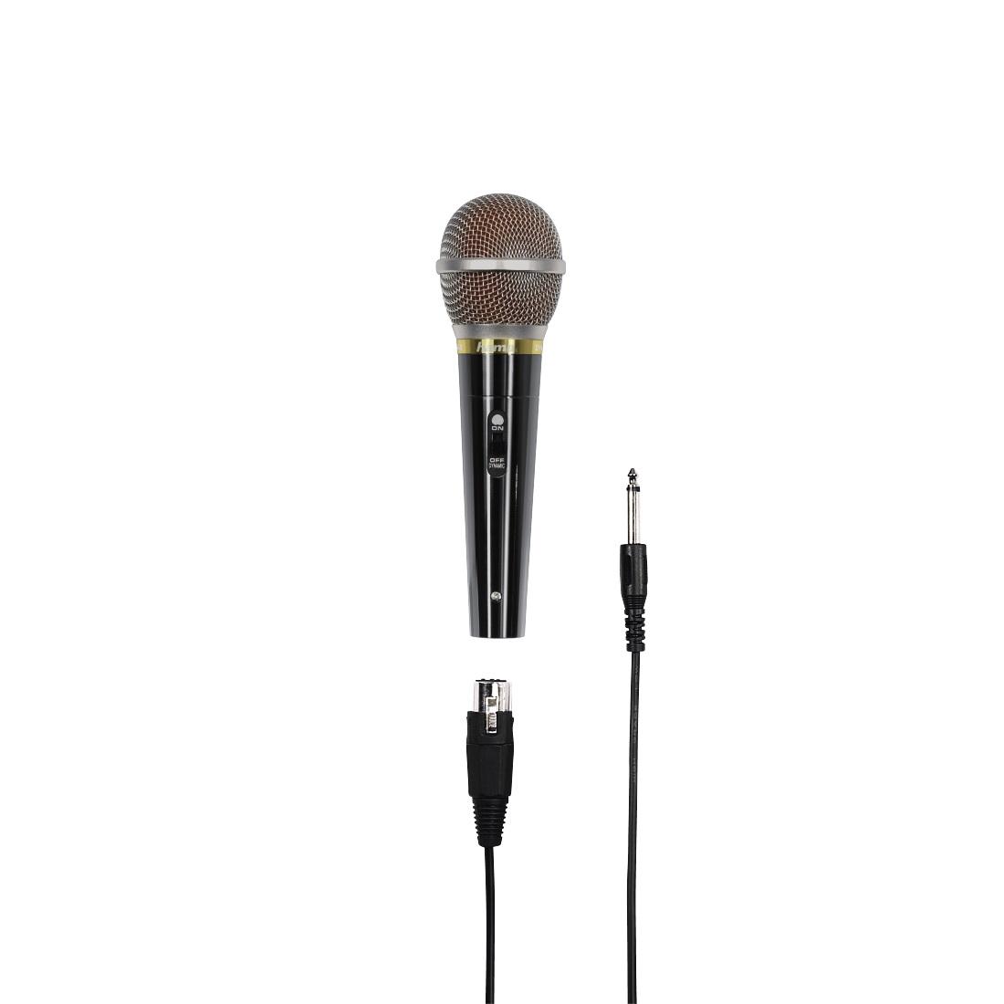 Аудио динамичен микрофон HAMA DM 60, метален-1