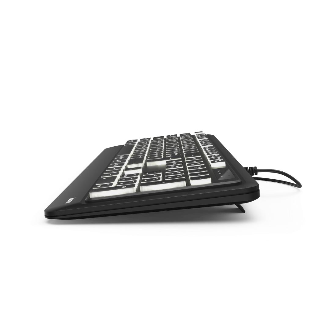 Клавиатура HAMA KC-550, подсветка, USB, с кабел, черен-3
