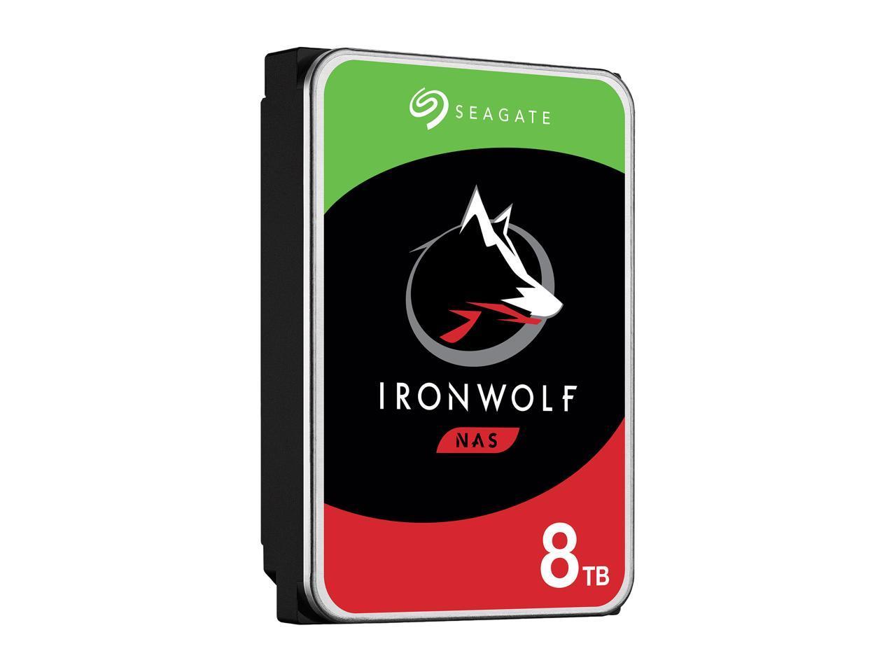 Хард диск SEAGATE IronWolf ST8000VN004, 8TB, 256MB Cache, SATA 6.0Gb/s-3