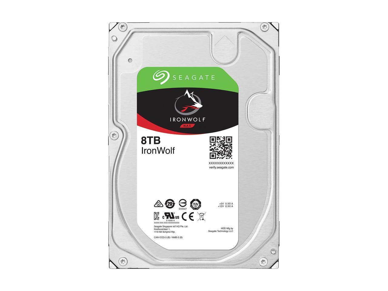 Хард диск SEAGATE IronWolf ST8000VN004, 8TB, 256MB Cache, SATA 6.0Gb/s-4