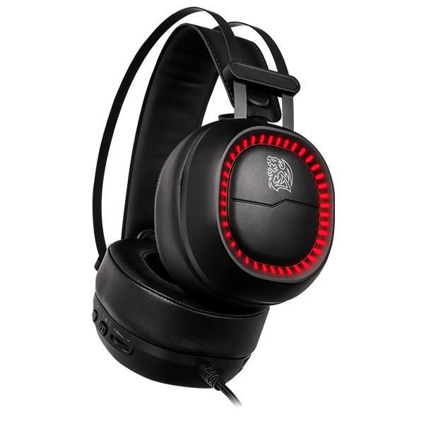 Геймърски слушалки TteSports Shock PRO, RGB, 7.1, Black-4