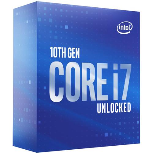 Процесор Intel Comet Lake-S Core I7-10700K 8 cores, 3.8Ghz (Up to 5.10Ghz), 16MB, 125W, LGA1200, BOX-1