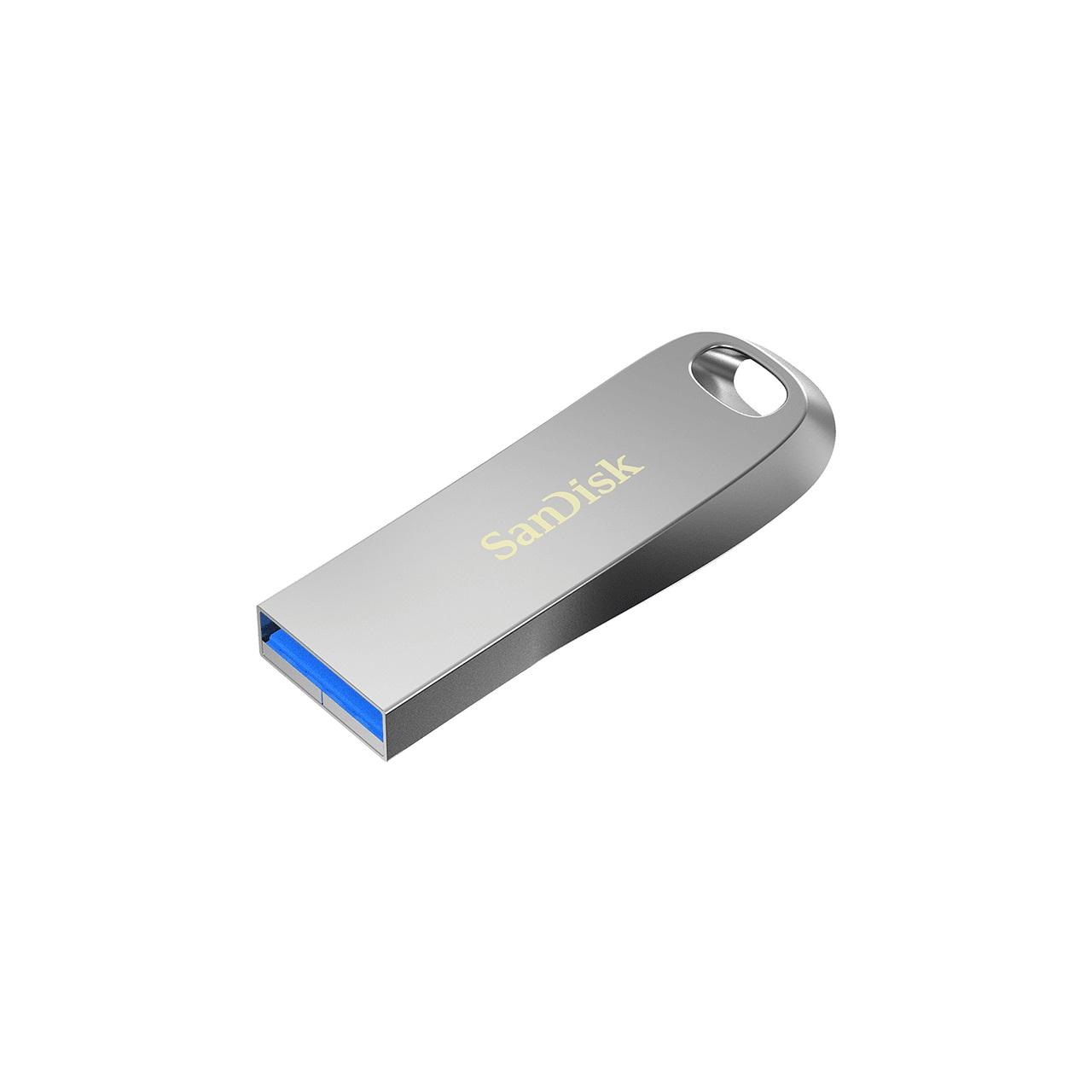 USB памет SanDisk Ultra Luxe, USB 3.1 Gen 1, 256GB, Сребрист