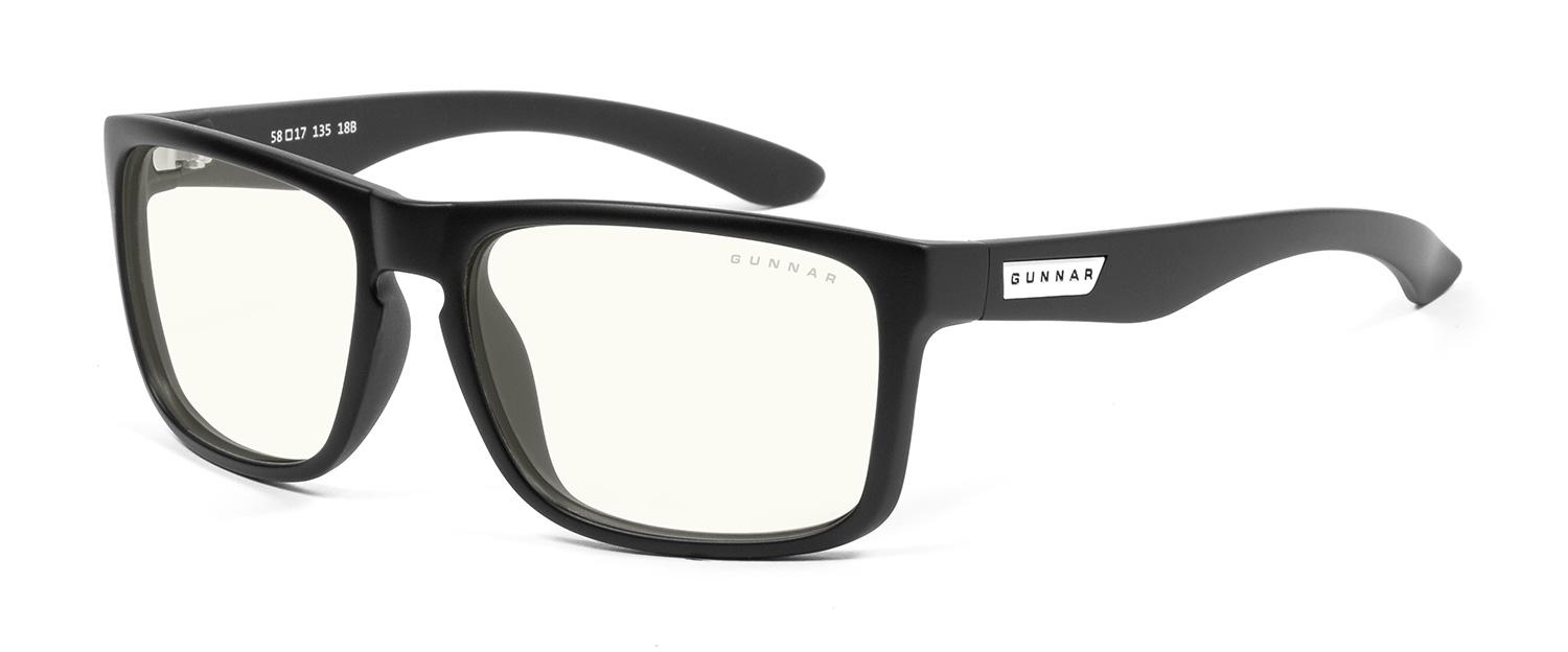 Геймърски очила GUNNAR INTERCEPT Onyx, Clear Natural, Черен