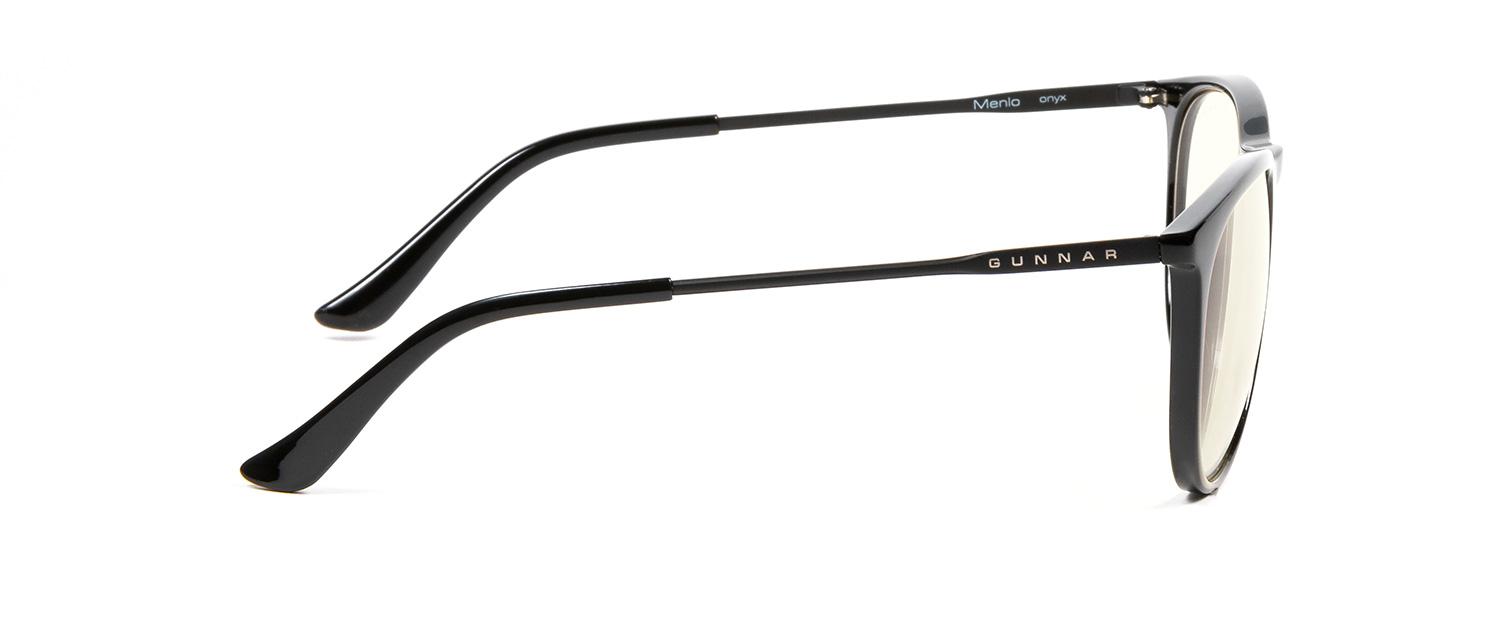 Геймърски очила GUNNAR Menlo Onyx, Clear, Черен-3