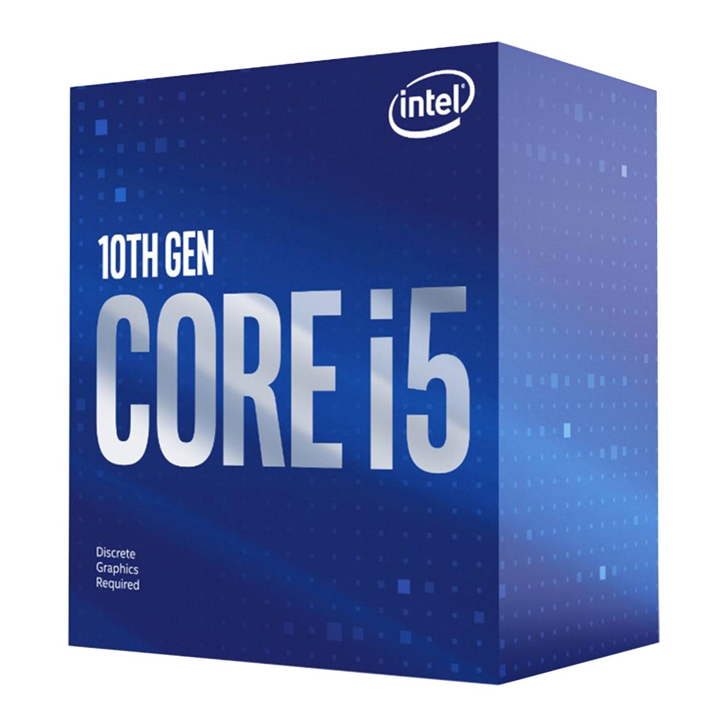 Процесор Intel Comet Lake-S Core I5-10400F 6 cores, 2.9Ghz (Up to 4.30Ghz), 12MB, 65W, LGA1200, BOX-2