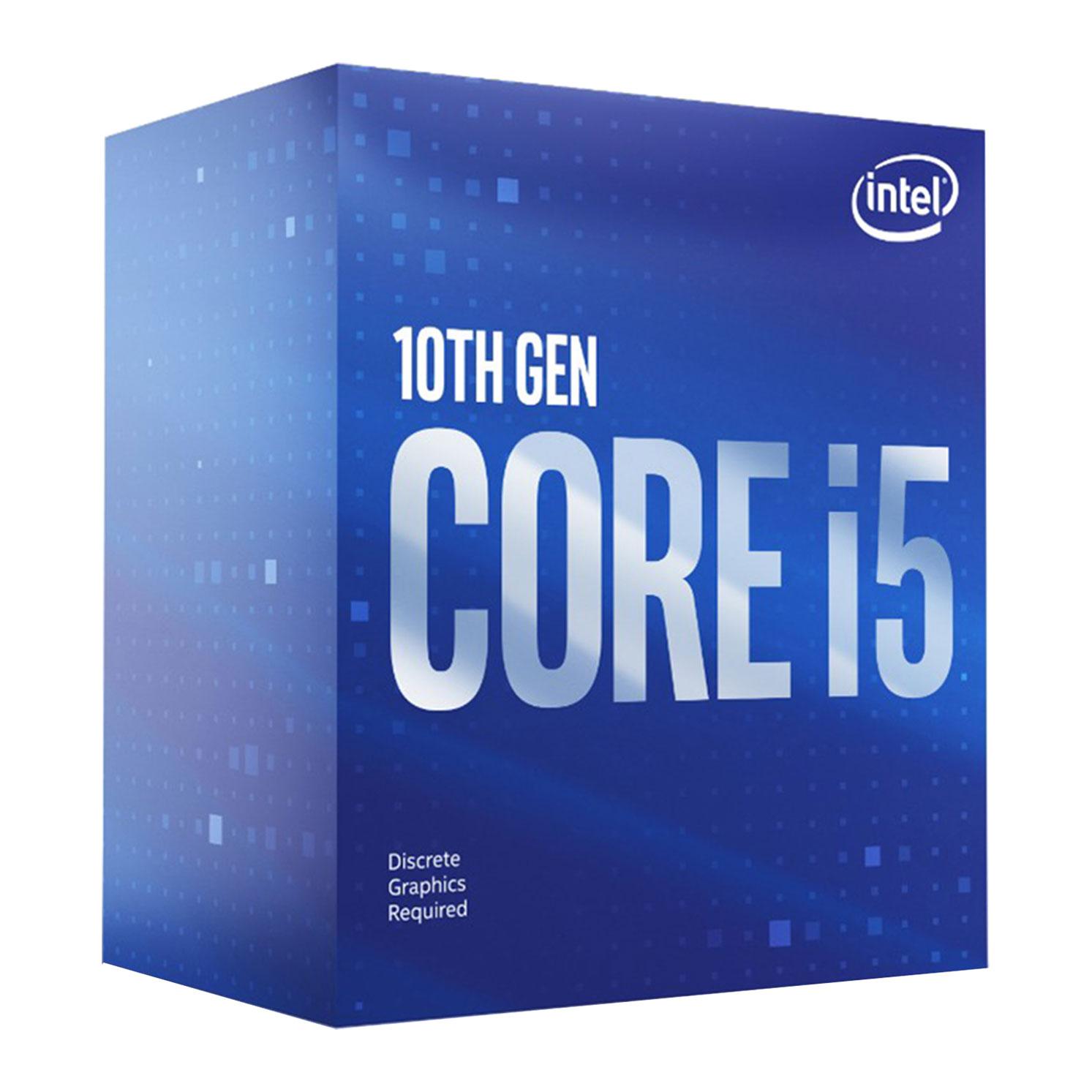Процесор Intel Comet Lake-S Core I5-10400F 6 cores, 2.9Ghz (Up to 4.30Ghz), 12MB, 65W, LGA1200, BOX-3