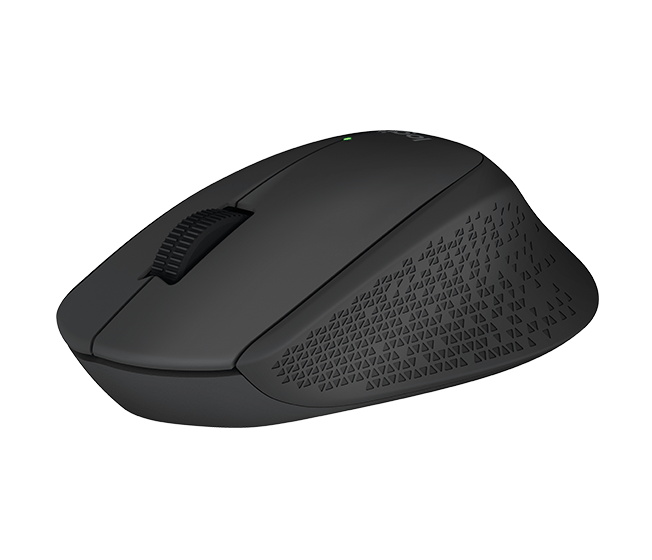 Безжична оптична мишка LOGITECH M280, Черен, USB-3