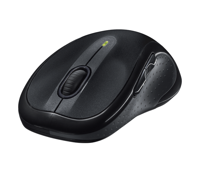 Безжична лазерна мишка LOGITECH M510, Черен, USB-3